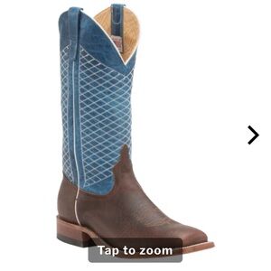 Anderson Bean Men's Square Toe Cowboy Boots - Size 10D